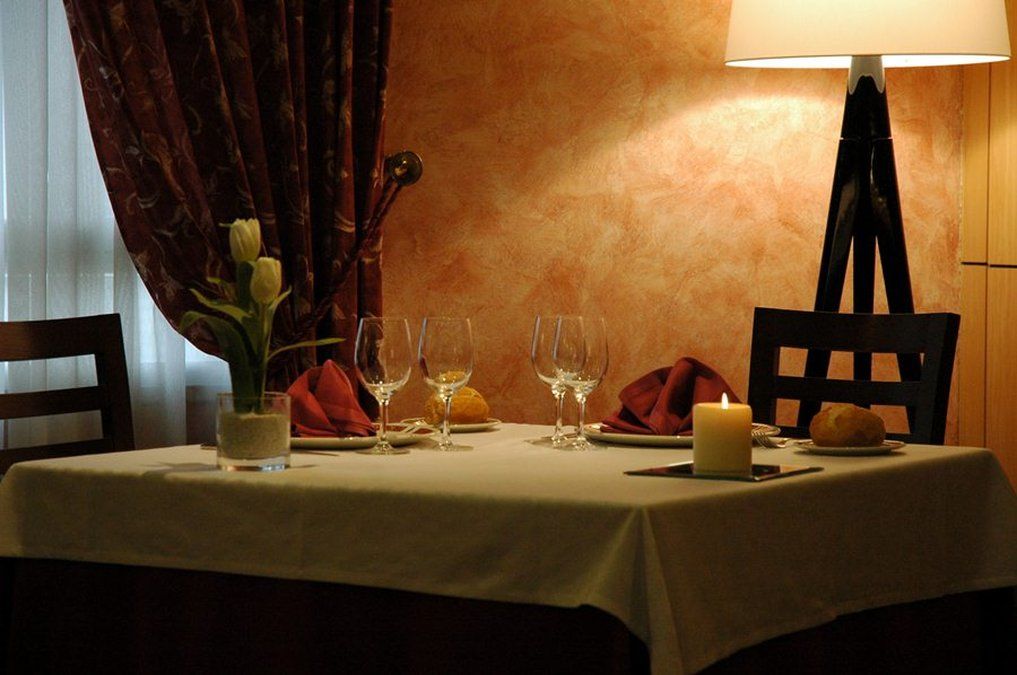 Andia Hotel Orcoyen Restaurante foto
